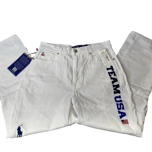 Polo Ralph Lauren Women's White Pants – Size 2 – Opening Ceremony Collection